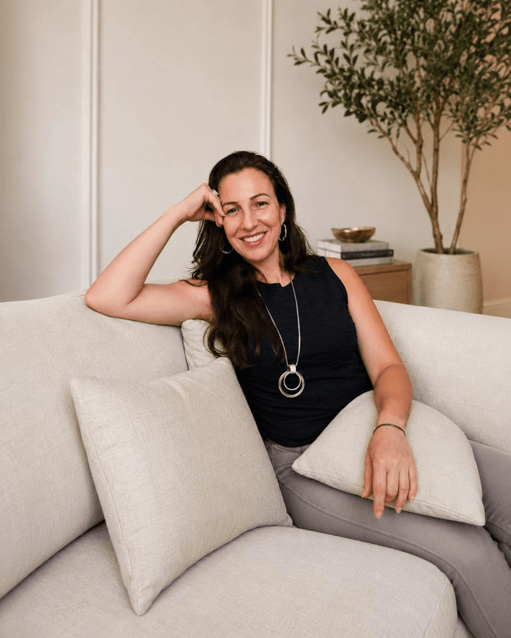 Andrea Wartanian em atendimento clínico